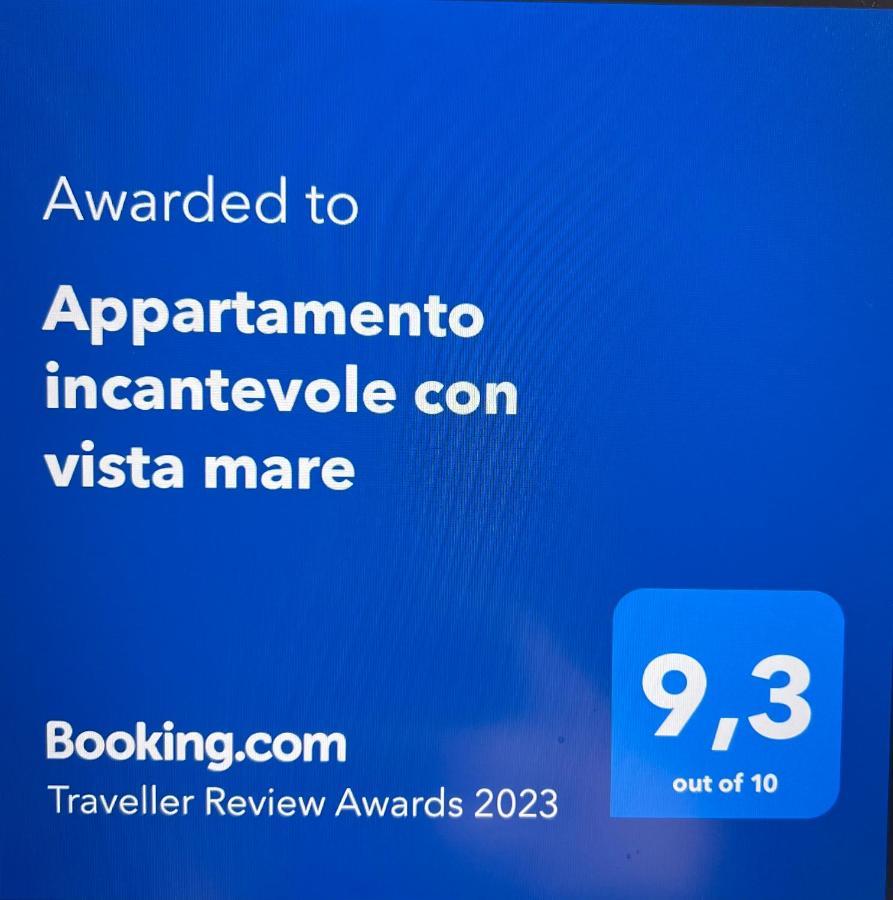 Appartamento Incantevole Con Vista Mare Buoncammino Exterior foto
